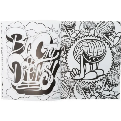 American Graffiti Coloring Book