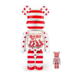 400% + 100% Bearbrick My First Baby BWWT3