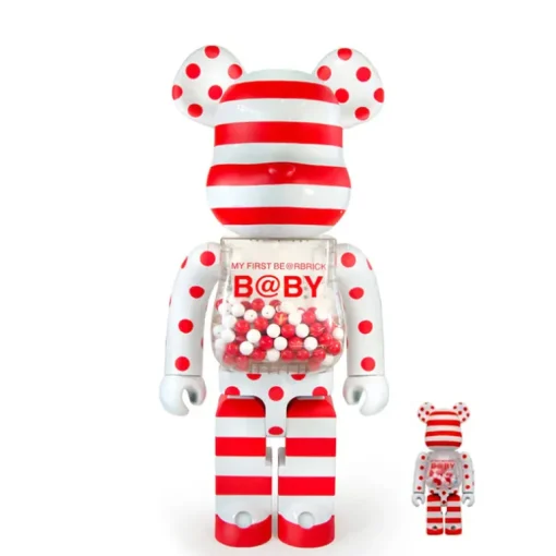 400% + 100% Bearbrick My First Baby BWWT3