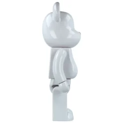 400% + 100% Bearbrick Robert Indiana X Fragmentdesign - White