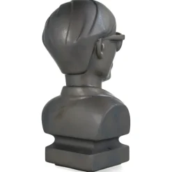 CERAMIK Andy Warhol Bust 60s ASH GOLD