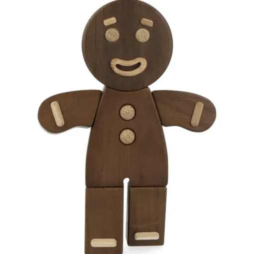 Gingerbread Man Smoke Stained Oak