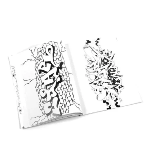 Graffiti Coloring Book