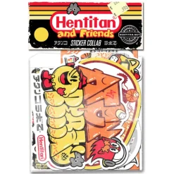 Hentitan and Friends - Yellow Sticker Pack