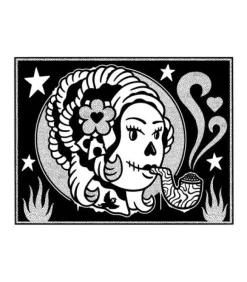 Kev Grey - Smokin' Mort Giclee Print