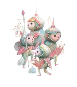 Nick Sheehy - Crowd Giclee Print
