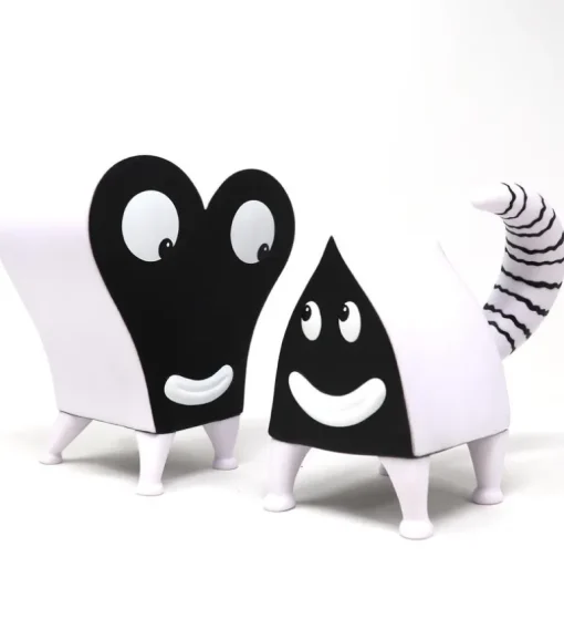 Pupshaw & Pushpaw - Black & white edition