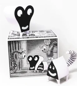 Pupshaw & Pushpaw - Black & white edition