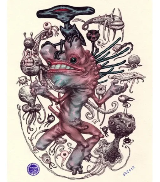 Stan - Petscrew Giclee Print