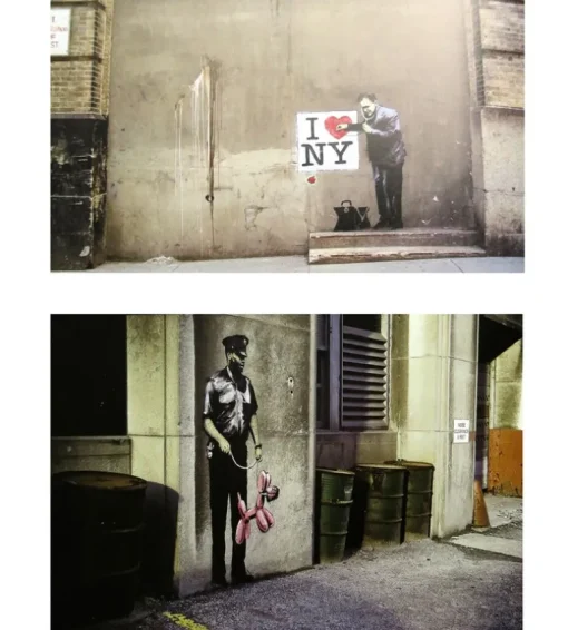 Banksy - You're an acceptable level of threat...