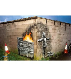 Banksy - You're an acceptable level of threat...