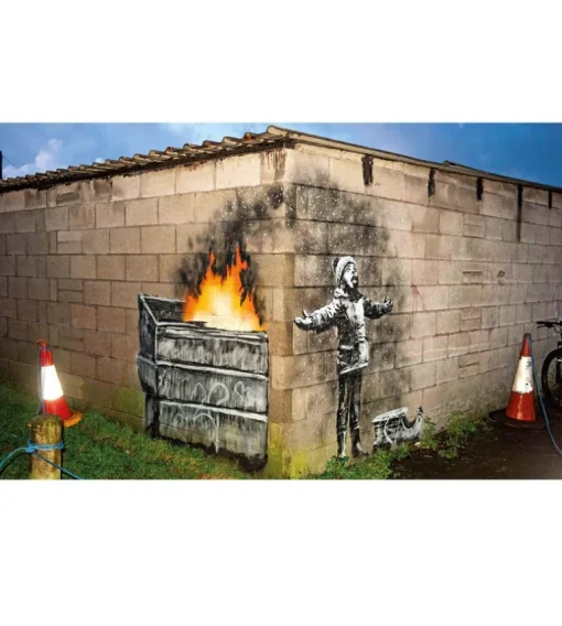 Banksy - You're an acceptable level of threat...