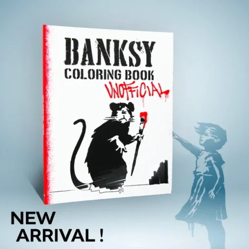 Banksy Coloring Book (Unofficial)