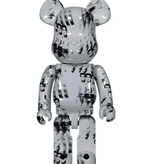 1000% Bearbrick Andy Warhol Elvis Presley
