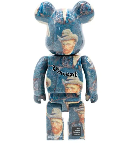 1000 % Bearbrick Autorretrato del Museo Vangogh