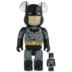 400% + 100% Bearbrick Batman Hush - Black ver.