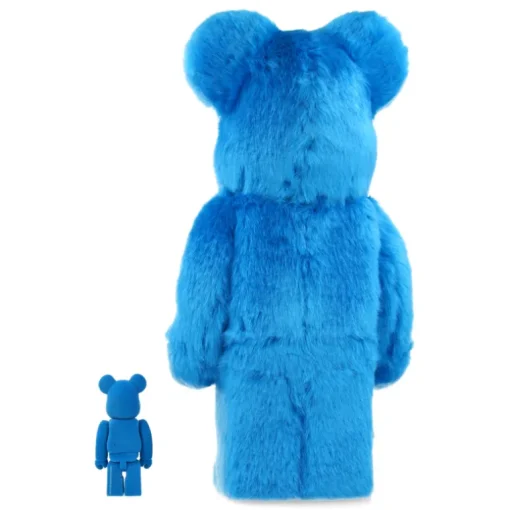 400% + 100% Bearbrick Coin Parking Delivery x Sesame Street Elmo (CPD Ver.) and Shiraishi-San (Sesame Street Ver.)