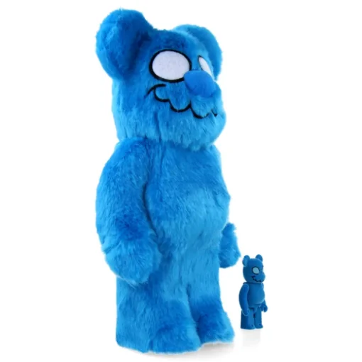400% + 100% Bearbrick Coin Parking Delivery x Sesame Street Elmo (CPD Ver.) and Shiraishi-San (Sesame Street Ver.)