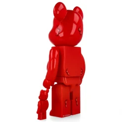 400% + 100% Bearbrick Coin Parking Delivery x Sesame Street Elmo (CPD Ver.) and Shiraishi-San (Sesame Street Ver.)