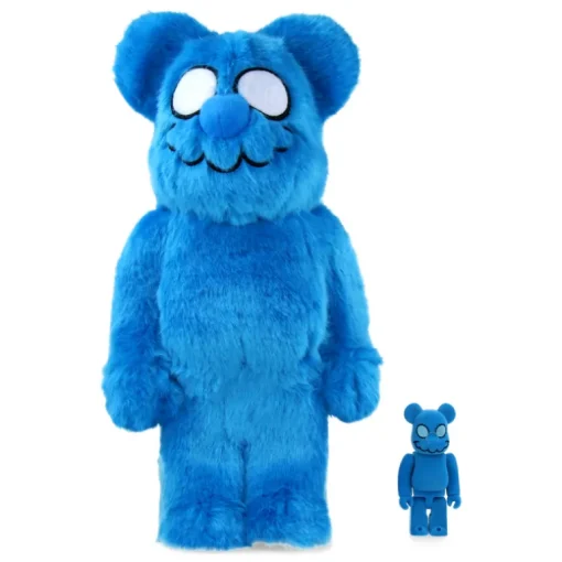 400% + 100% Bearbrick Coin Parking Delivery x Sesame Street Elmo (CPD Ver.) and Shiraishi-San (Sesame Street Ver.)