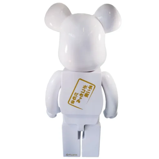 1000% Bearbrick Daruma x Pekochan
