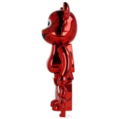 400% + 100% Bearbrick Elmo Chrome Ver.