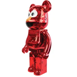 1000% Bearbrick Elmo Chrome Ver.
