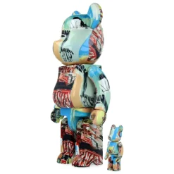 400% +100% Bearbrick Jean-Michel Basquiat V6
