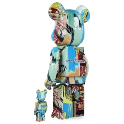 400% +100% Bearbrick Jean-Michel Basquiat V6