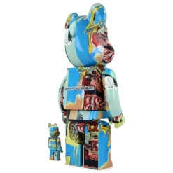 400% +100% Bearbrick Jean-Michel Basquiat V6