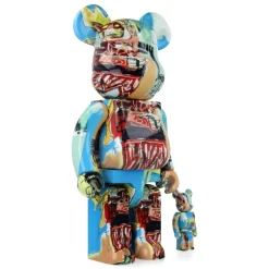 400% +100% Bearbrick Jean-Michel Basquiat V6