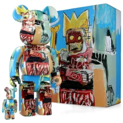 400% +100% Bearbrick Jean-Michel Basquiat V6
