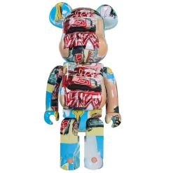 1000% Bearbrick Jean-Michel Basquiat V6