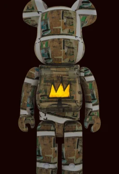 1000% Bearbrick Jean-Michel Basquiat - King Pleasure