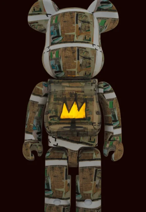 1000% Bearbrick Jean-Michel Basquiat - King Pleasure