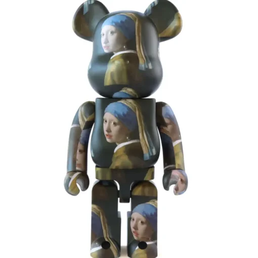 1000% Bearbrick Joahnnes Vermeer "La chica con una perla"