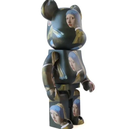 1000% Bearbrick Joahnnes Vermeer "La chica con una perla"