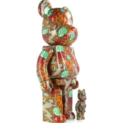 400% + 100% Bearbrick Keith Haring Special BWWT