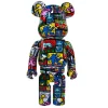 1000% Bearbrick Keith Haring 10