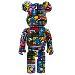 1000% Bearbrick Keith Haring 10