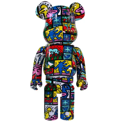 1000% Bearbrick Keith Haring 10