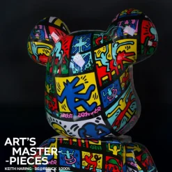 1000% Bearbrick Keith Haring 10