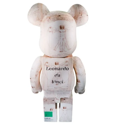 1000% Bearbrick Leonardo Da Vinci - Hombre de Vitruvio