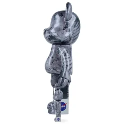 400% + 100% Bearbrick Moon Footprints