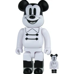 400% + 100% Bearbrick Nighttime Mickey