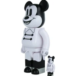 400% + 100% Bearbrick Nighttime Mickey