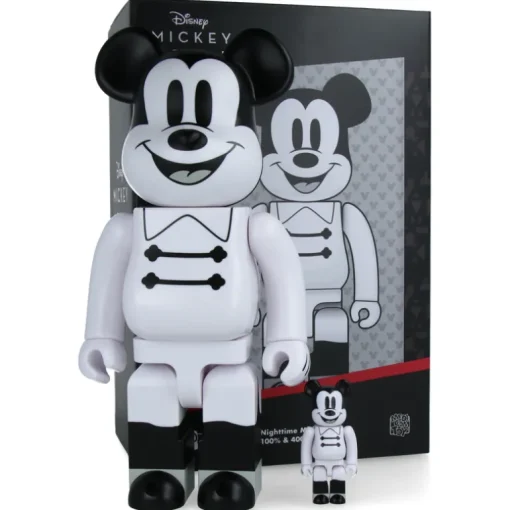 400% + 100% Bearbrick Nighttime Mickey