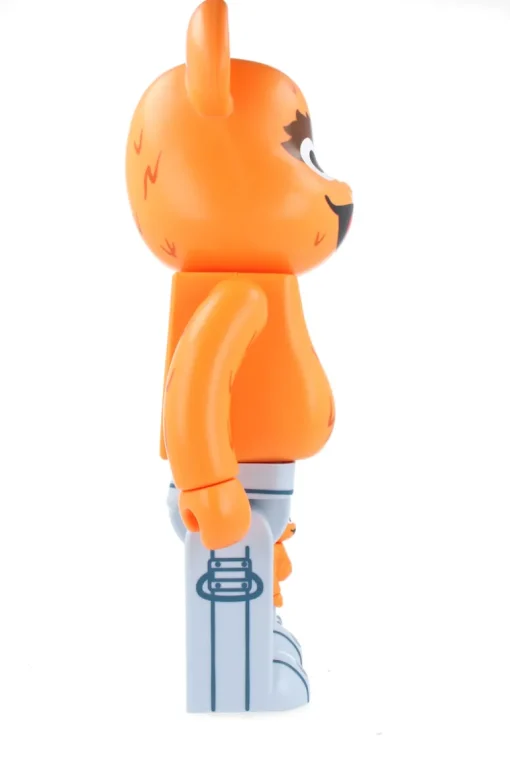 400% + 100% Bearbrick Oscar the Grouch (The Original Orange Fur Ver.)
