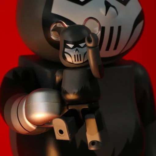 400% + 100% Bearbrick Phantasm (Batman The Animated Series Ver.)