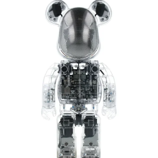 400% Bearbrick Portable Speaker Rinaro - Clear